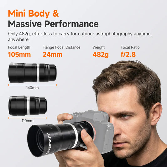 SV535 - 105mm Astro objektiv