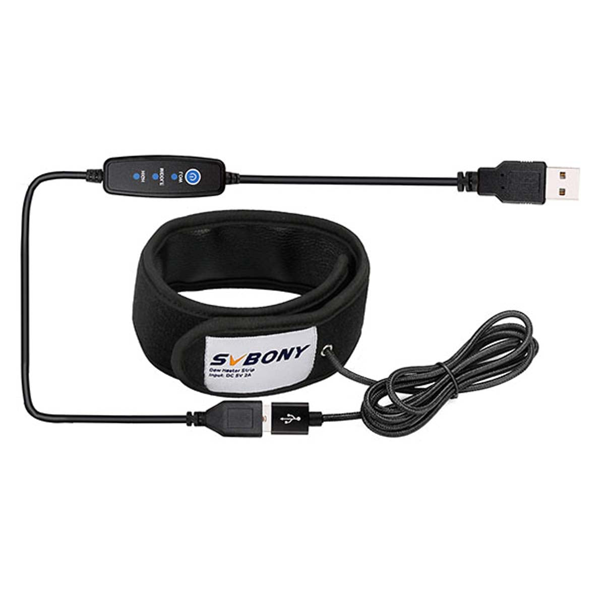 SV172 Duggfjerner / Dew Heater Strip – For Teleskoper, Kamera og Linser